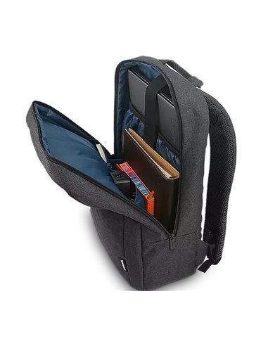 Rucsac pentru Laptop Lenovo B210, 15.6", Poliester, Gri