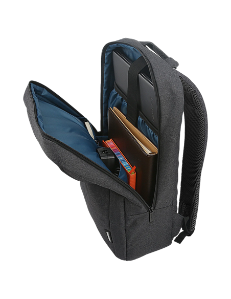 Rucsac pentru Laptop Lenovo B210, 15.6", Poliester, Gri