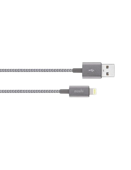 Кабель для зарядки и синхронизации Moshi iPhone Lighting USB Cable, USB Type-A/Lightning, 1,2м, Серый