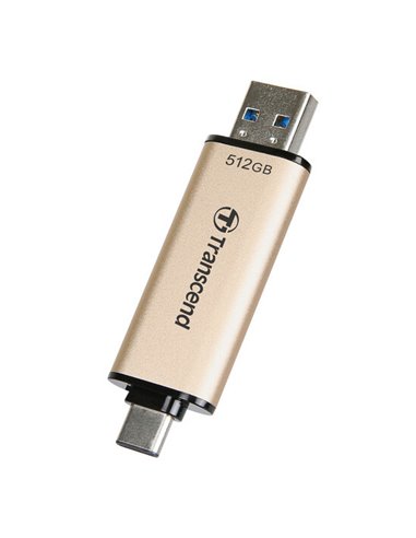 Memorie USB Transcend JetFlash 930C, 512GB, Auriu