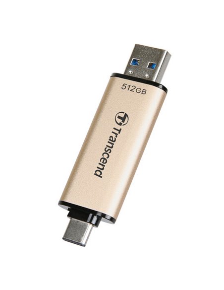 Memorie USB Transcend JetFlash 930C, 512GB, Auriu