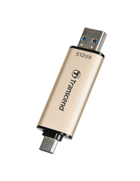 Memorie USB Transcend JetFlash 930C, 512GB, Auriu