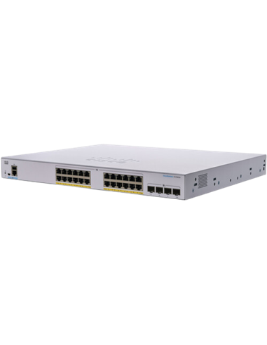 Сетевой коммутатор Cisco CBS350-24FP-4X, 24x 10/100/1000 Мбит/с