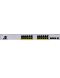 Сетевой коммутатор Cisco CBS350-24FP-4X, 24x 10/100/1000 Мбит/с 2