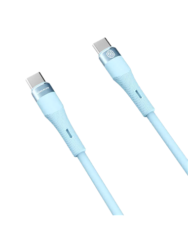 Cablu de încărcare Nillkin Type-C to Type-C Cable, Flowspeed, USB Type-C/USB Type-C, 1,2m, Albastru