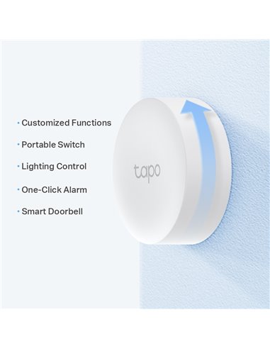 Buton de urgență TP-LINK Tapo S200B, Alb