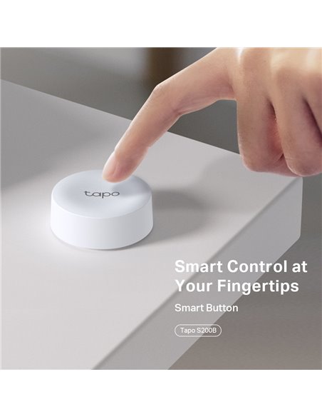 Buton de urgență TP-LINK Tapo S200B, Alb