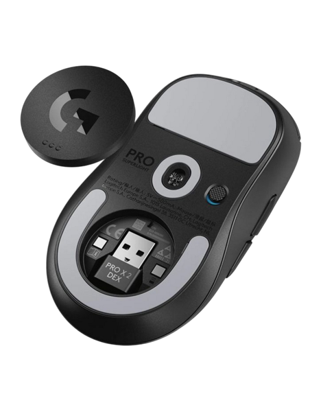 Беcпроводная мышь Logitech G PRO X Superlight 2 DEX, Чёрный