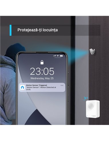 Senzor de mișcare inteligent TP-LINK Tapo T100, Alb