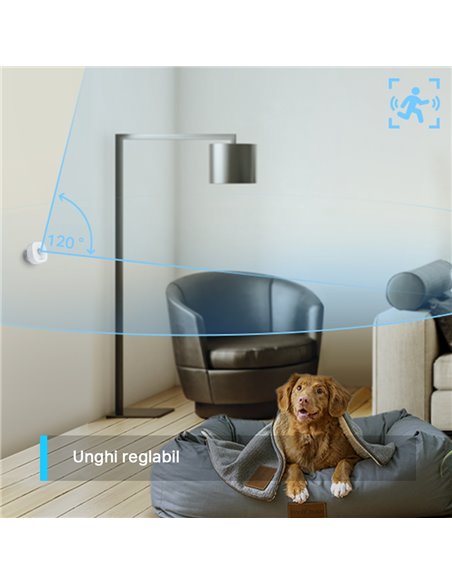 Senzor de mișcare inteligent TP-LINK Tapo T100, Alb