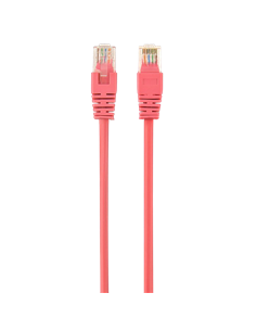 Patch cord Cablexpert PP12-2M/RO, CAT5e UTP, 2m, Roz