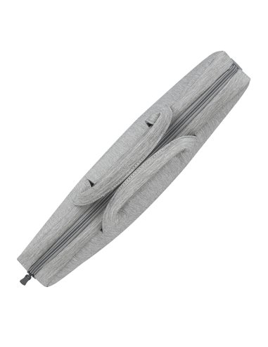 Geantă pentru Laptop Rivacase Prater, 15.6", Poliester, Gri | Albastru închis