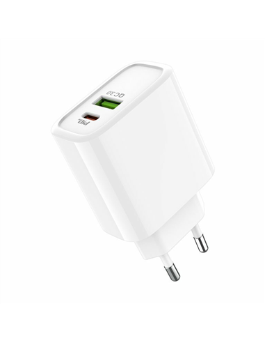 Încărcător Xpower Charger, PD + QC3.0, Alb