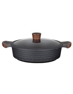 Cratița RESTO 93506, 28cm, Negru 2