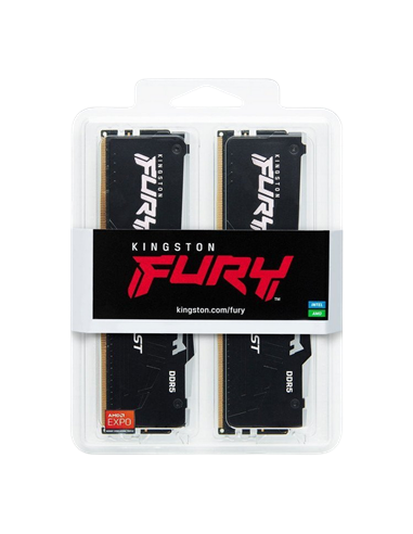Memorie RAM Kingston FURY Beast RGB, DDR5 SDRAM, 5600 MHz, 32 GB, KF556C36BBEAK2-32