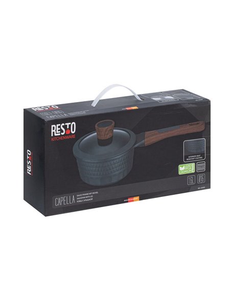 Căuș RESTO 93500, 1,6L, 16cm, Negru