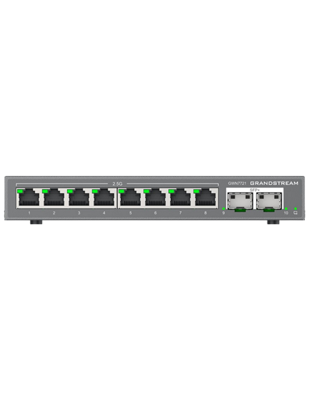 Switch de rețea Grandstream GWN7721, 8x 2.5Gigabit Ethernet