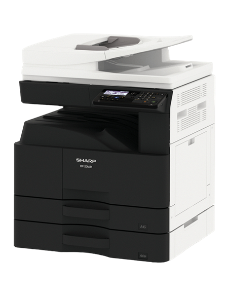 MFP Sharp BP-20M24EU, A3, Negru | Alb