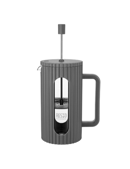 Cafetiera French Press RESTO 90535, 1L, Gri inchis
