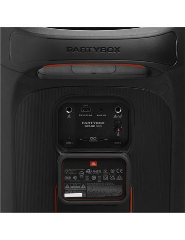 Аудиосистема JBL PartyBox STAGE 320, Чёрный