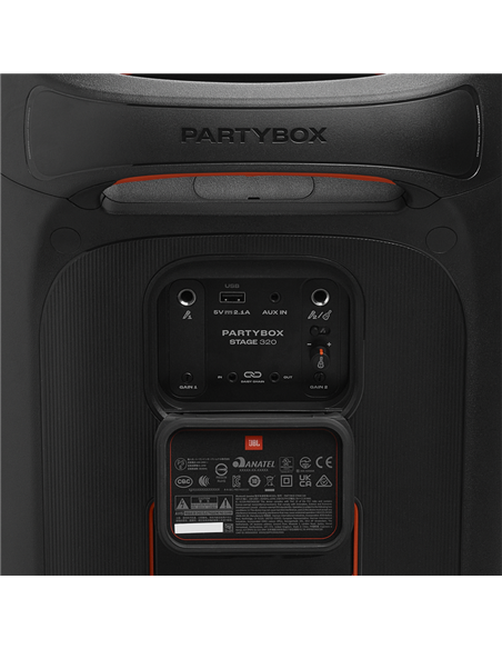 Аудиосистема JBL PartyBox STAGE 320, Чёрный