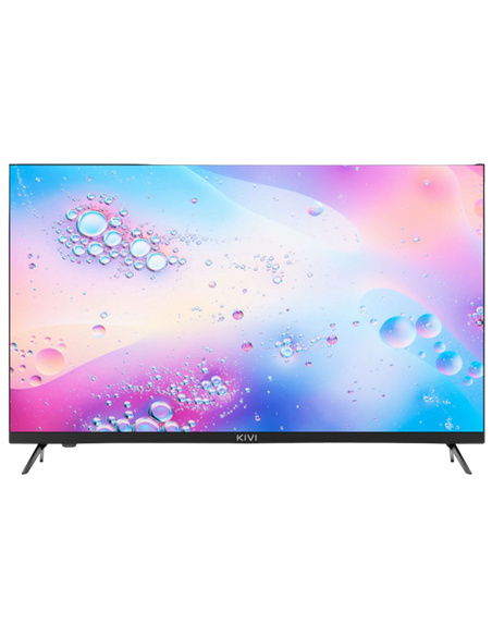 32" LED SMART Телевизор KIVI 32H710QB +PULT!, 1366x768 HD, Google TV, Чёрный