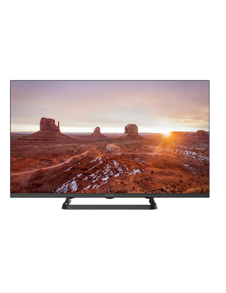 32" LED SMART TV KIVI 32H710QB +PULT!, 1366x768 HD, Google TV, Negru