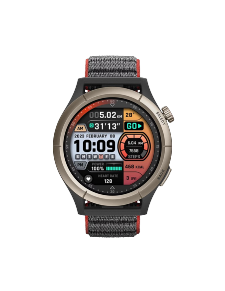 Ceas Sport/Antrenament Xiaomi Amazfit Cheetah Pro, 22mm, Negru
