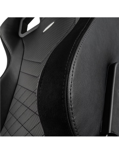 Игровое кресло Noblechairs Epic, Искусственная кожа, Чёрный