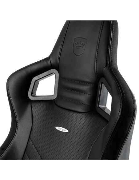 Игровое кресло Noblechairs Epic, Искусственная кожа, Чёрный
