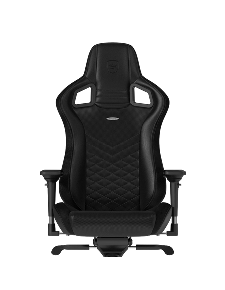 Игровое кресло Noblechairs Epic, Искусственная кожа, Чёрный