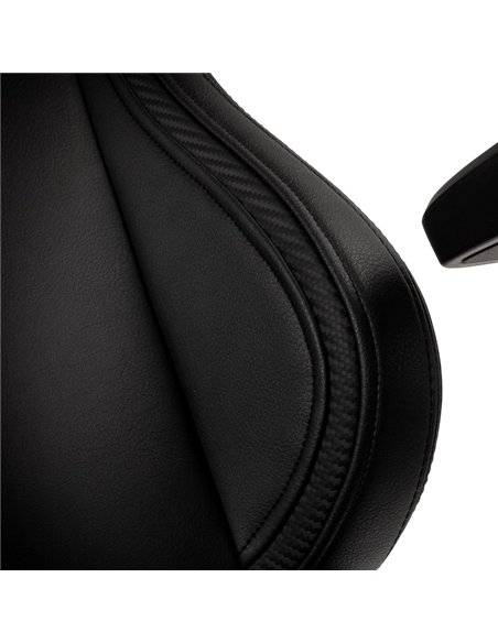Игровое кресло Noblechairs Epic, Искусственная кожа, Чёрный