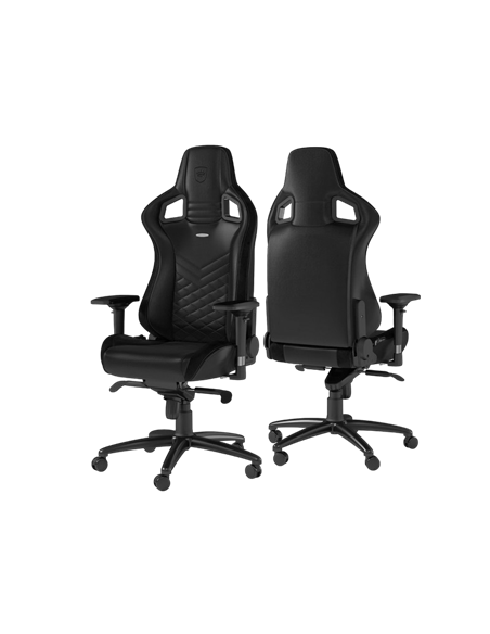 Игровое кресло Noblechairs Epic, Искусственная кожа, Чёрный