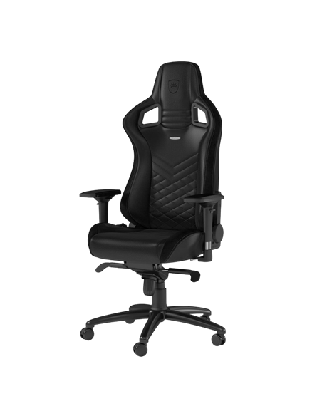 Игровое кресло Noblechairs Epic, Искусственная кожа, Чёрный