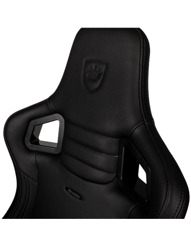 Игровое кресло Noblechairs Epic, Искусственная кожа, Чёрный