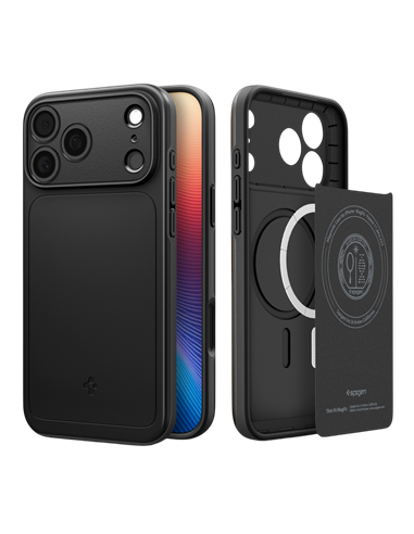 Чехол Spigen Thin Fit Mag Magsafe для Apple iPhone 17 Pro Max, Чёрный
