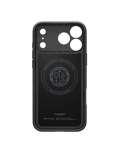 Husă Spigen Thin Fit Mag Magsafe pentru Apple iPhone 17 Pro Max, Negru