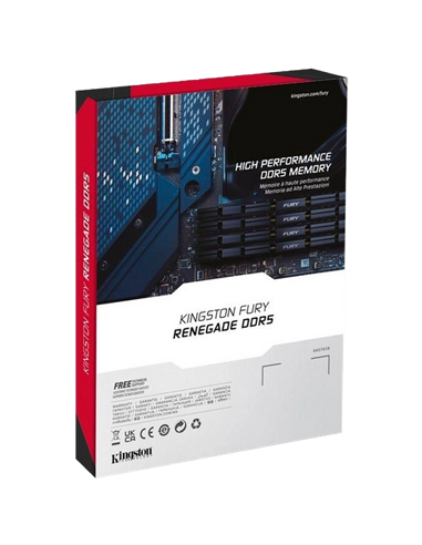 Оперативная память Kingston FURY Renegade, DDR5 SDRAM, 7600 МГц, 32 Гб, KF576C38RSK2-32