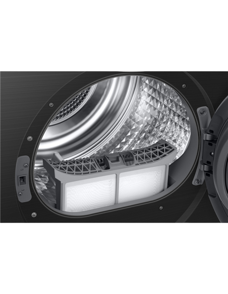 Uscător de rufe Samsung DV90DG6845LBU4, 9kg, Negru