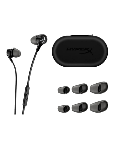 Căști HyperX Cloud Earbuds II, Cu fir, Negru