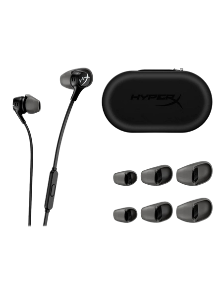 Căști HyperX Cloud Earbuds II, Cu fir, Negru