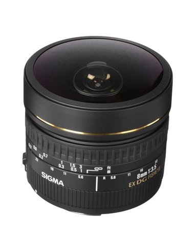 Obiectiv foto SIGMA 8mm f/3.5 EX DG Circular Fisheye
