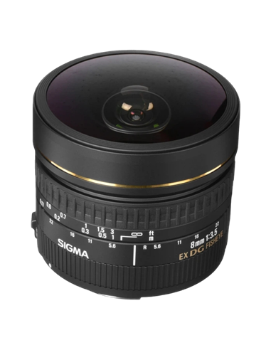 Obiectiv foto SIGMA 8mm f/3.5 EX DG Circular Fisheye
