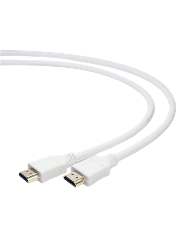 Cablu Video Cablexpert CC-HDMI4-W-6, HDMI (M) - HDMI (M), 1,8m, Alb
