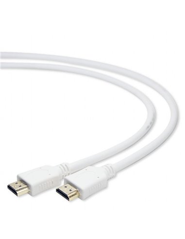 Видео кабель Cablexpert CC-HDMI4-W-6, HDMI (M) - HDMI (M), 1,8м, Белый