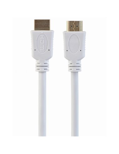 Видео кабель Cablexpert CC-HDMI4-W-6, HDMI (M) - HDMI (M), 1,8м, Белый