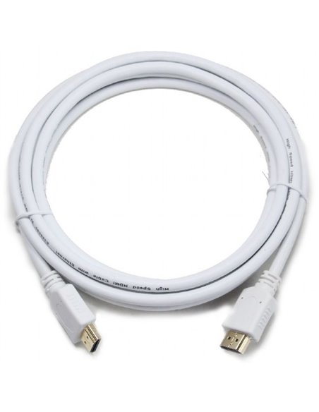 Cablu Video Cablexpert CC-HDMI4-W-6, HDMI (M) - HDMI (M), 1,8m, Alb