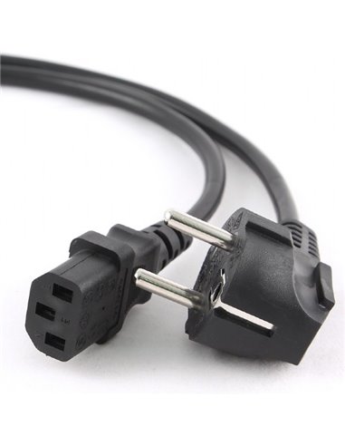 Шнур питания Cablexpert PC-186-VDE-5 M, Чёрный