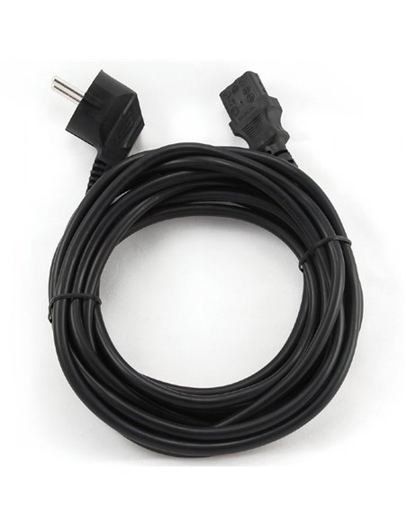 Шнур питания Cablexpert PC-186-VDE-5 M, Чёрный