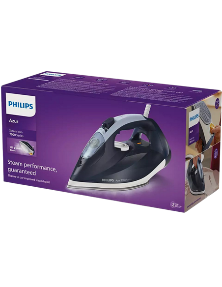Fier de călcat Philips DST7030/20, 2800W, Albastru-închis